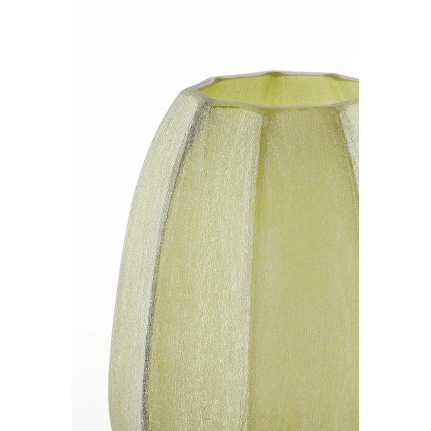 Vaas Bradley (glas) olijfgroen